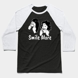 SMILE MORE Broad City Baseball T-Shirt